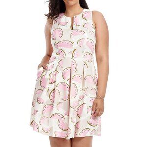 16 Corey Lynn Calter Anthropologie Watermelon Scuba Dress Modcloth